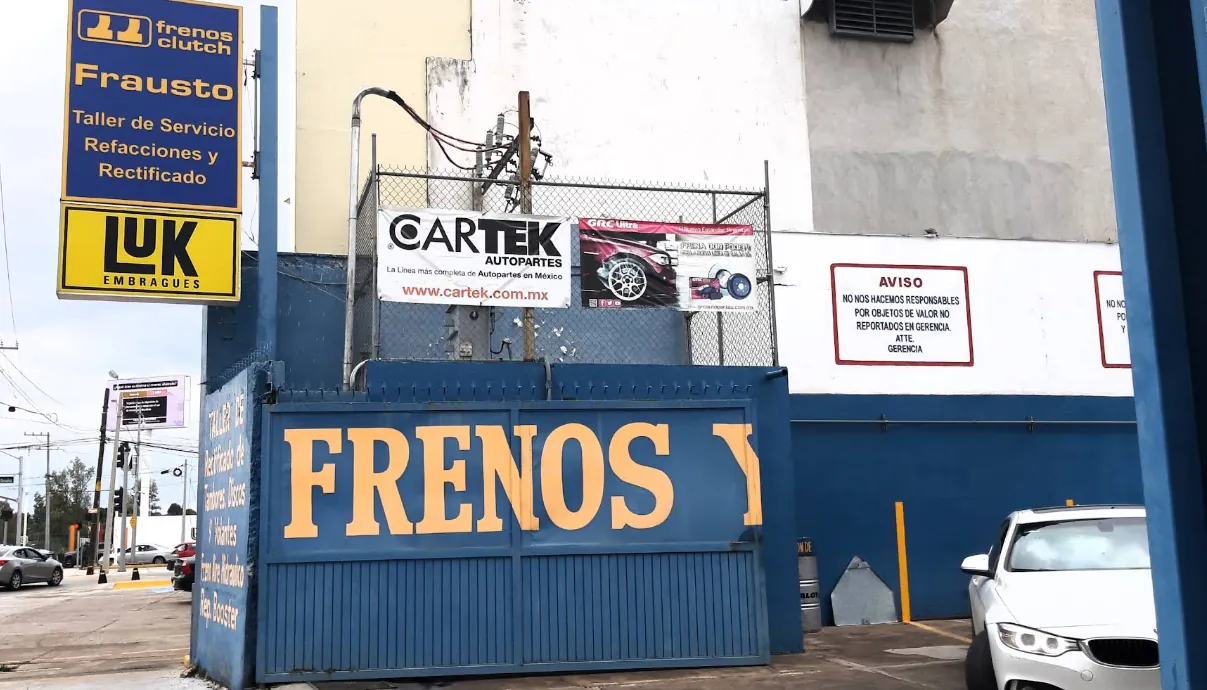 Fachada de Frenos y Clutch Frausto en Aguascalientes